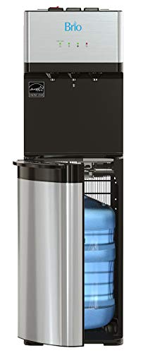 Brio Self Cleaning Bottom Loading Water Cooler Water Dispenser - Limited Edition - 3 Temperature Settings - Hot Cold Cool Water - ULEnergy Star Approved