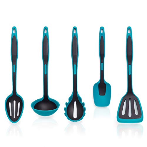 LAPEGO Premium Kitchen Cooking Utensil Set - 6 piece Silicone Kitchenware Non-Stick Cooking Tools - Silicone Cooking Kitchen Spatula Set - Silicone Kitchen Utensil Set - Heat Resistant Dishwasher Safe