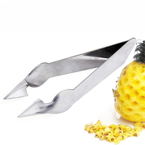 Pineapple Eye PeelerGenenic 2Pcs Stainless Steel Pineapple Seed Remover ClipMulti-function Home Kitchen Cutter Tools