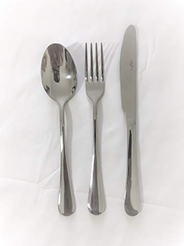 Flatware Set Heavy-Duty Stainless Steel Cutlery Set tableware set 18 pieces 6 fork 6 knife 6 spoon