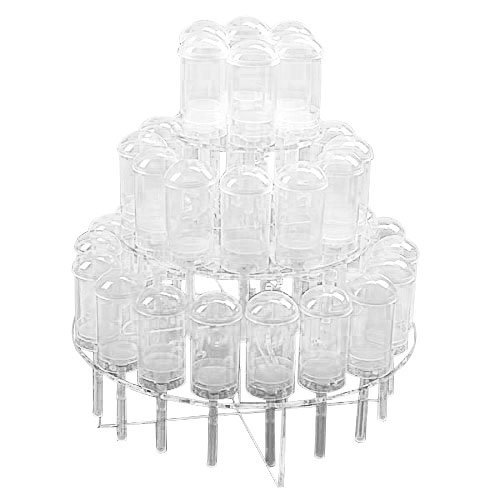 3 Tier-Clear Acrylic Push Pop Cake Display Stand 3TPP