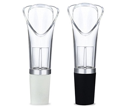 Wine Pourer Aerating and Decanter Spout for Red Wine 2-pack