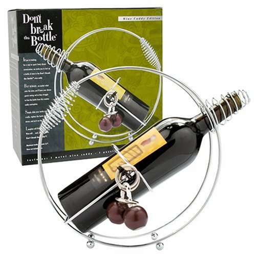 Dont Break The Bottle Wine Caddy Metal Puzzle Gift for Adults