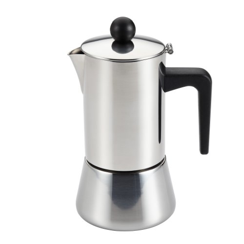 BonJour Coffee Stainless Steel Stovetop Espresso Maker 9-Ounce