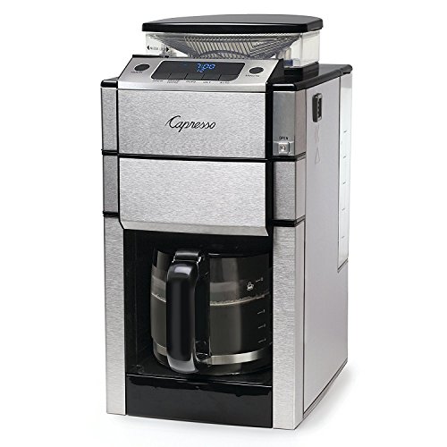 Capresso 48705 Team Pro Plus Glass Carafe Coffee Maker Silver
