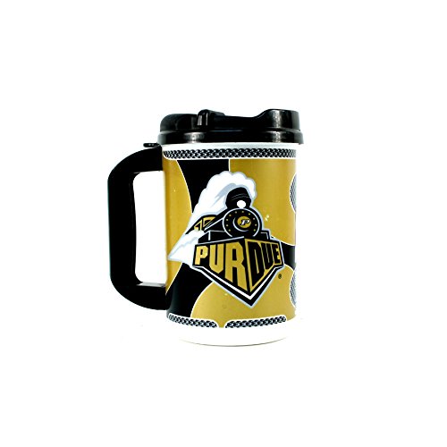 Purdue Boilermakers 20 Ounce Stub Style Insulated Mug with Lid
