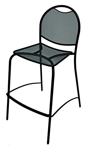 Plantation Prestige Commercial Furniture 2150300-0250 Barkley Barstool Steel Material Type Charcoal