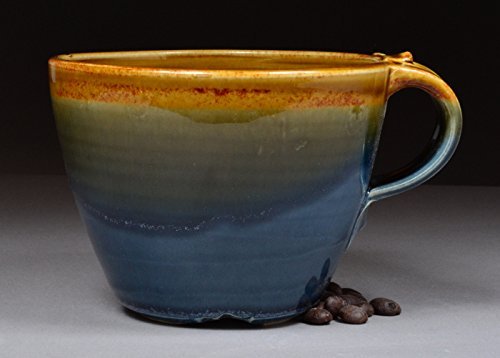 Amberblue latte cup