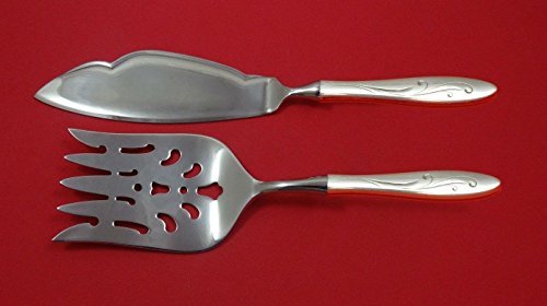 Awakening by Towle Sterling Silver Fish Serving Set 2 Piece Custom Made HHWS