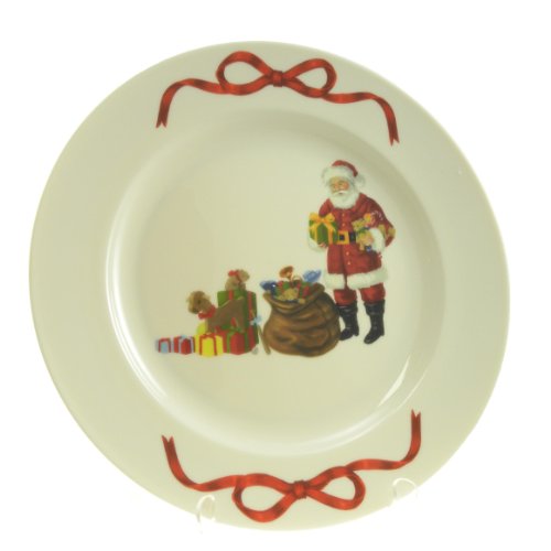 Martha Stewart Cookies For Santa Plate Holiday Garden Collection Dinnerware