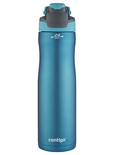 Contigo AUTOSEAL Chill Vacuum-Insulated Stainless Steel Water Bottle 24 oz Scuba