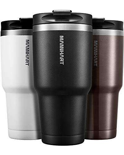 30 OZ Leak Proof Screw Lid Tumbler Hot 6H and Cold 24H Double Wall Vacuum Insulated Tumbler Non Slip and Durable Coating BPA Free Premium Stainless Steel Travel Mug Coffee Travel Mug B201