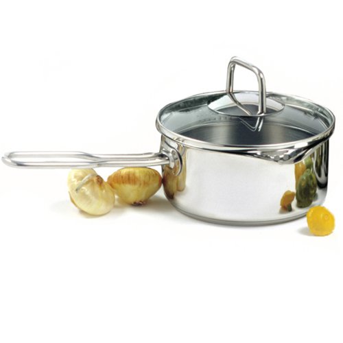 Norpro KRONA 15 Quart Vented Sauce Pan with Straining Lid Stainless Steel