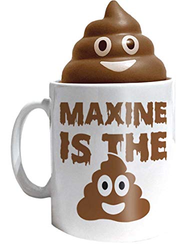 Maxine Is The Shit Funny Mug And Stress Ball