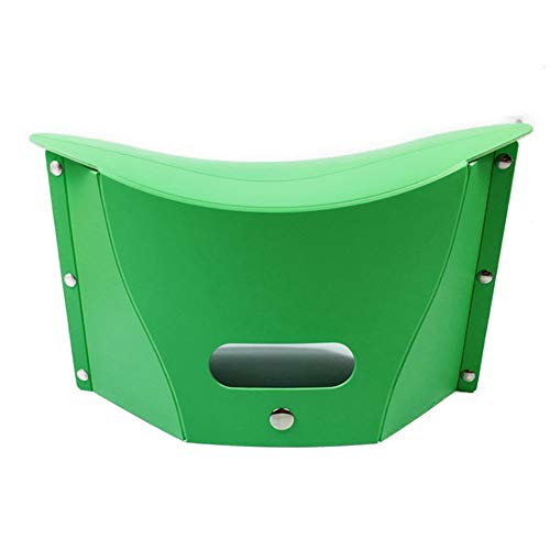 Gloomia Folding Stool Multi-Function Portable Fishing Outdoor Camping Barbecue Plastic Small Stool Green