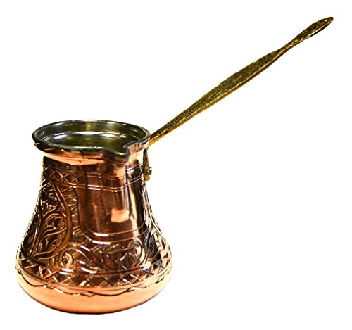 Solid Copper Turkish Coffee Pot-large