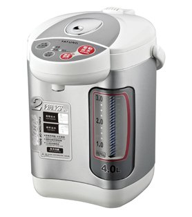 Tatung Thwp-40d 4-liter Thermo Water Boiler And Warmer With Stainless Steel Inner Pot