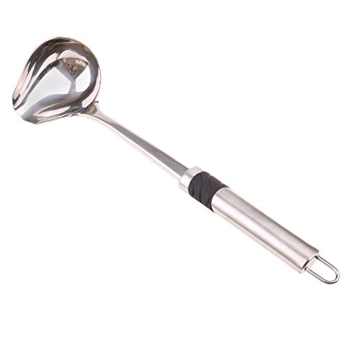 37YIMU Stainless Steel Gravy Ladle Sauce Drizzle Spoon with Spout 293 x 83 cm