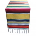 Mexican-Serape-Table-Runner-for-Mexican-Theme-Party-Cinco-de-Mayo-Fiesta-Party-Day-of-Death-Decorations-Falsa-Classic-Striped-Fringe-Pattern-Cotton-Blanket-Yellow-14x84-inches-1.jpg